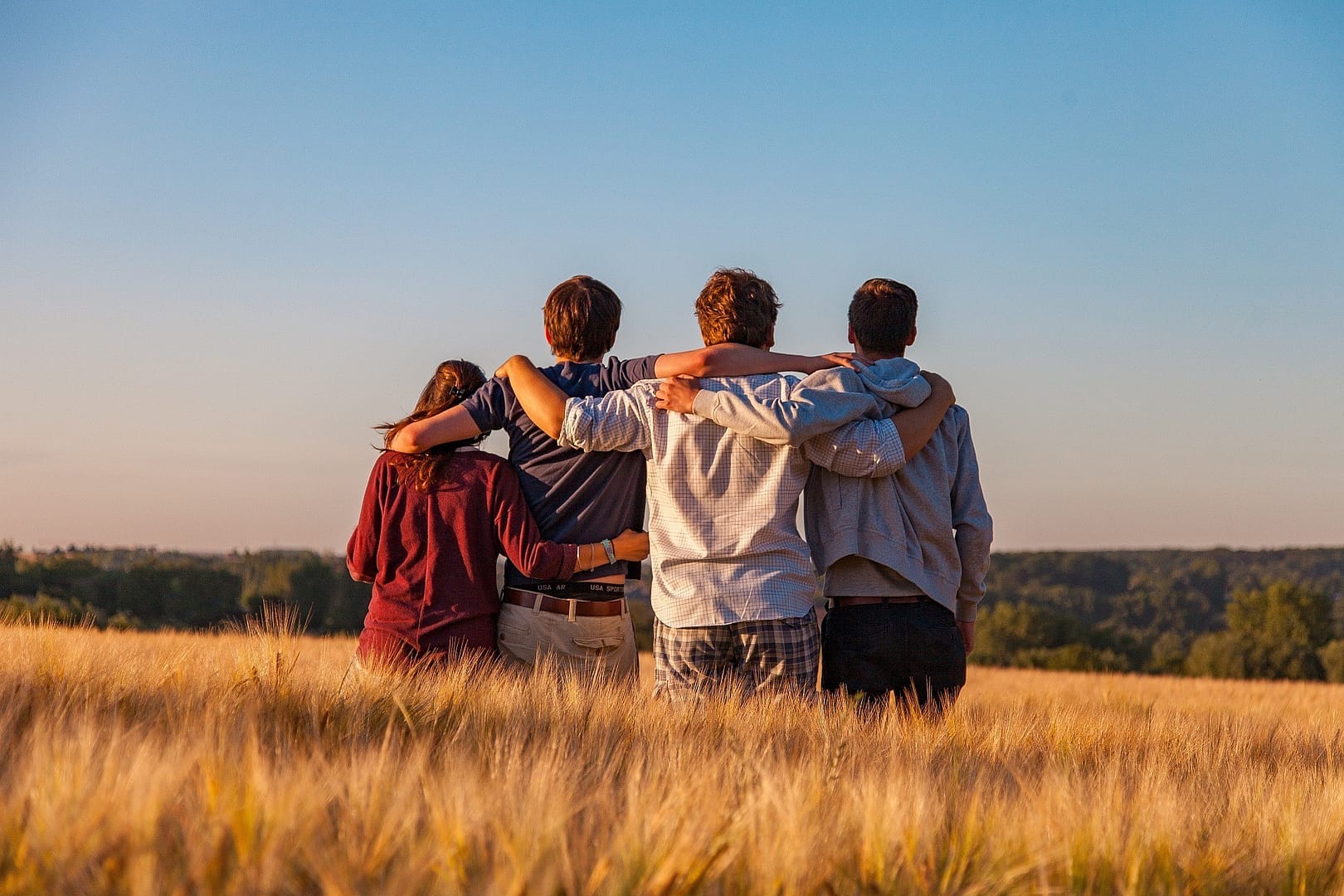 A Group working together, finding the best way to offer help to a person, in a manner that they are most likely to say "YES".